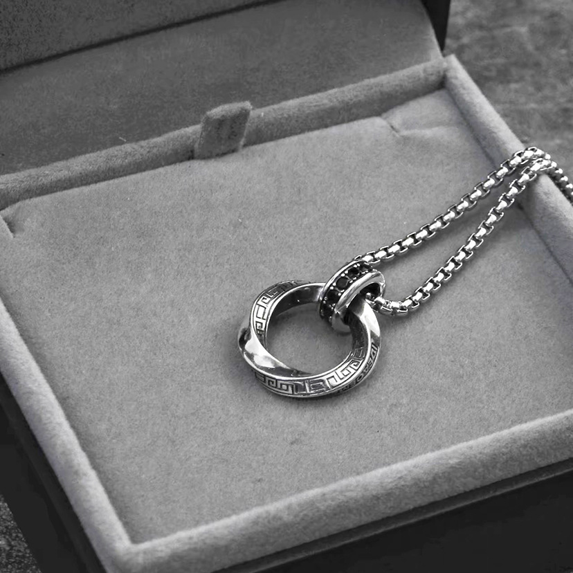 สร้อยคอเงินแท้ 925 ดีไซน์ใหม่  - 925 Sterling Silver Chain Necklace Men บทวิจารณ์และราคา