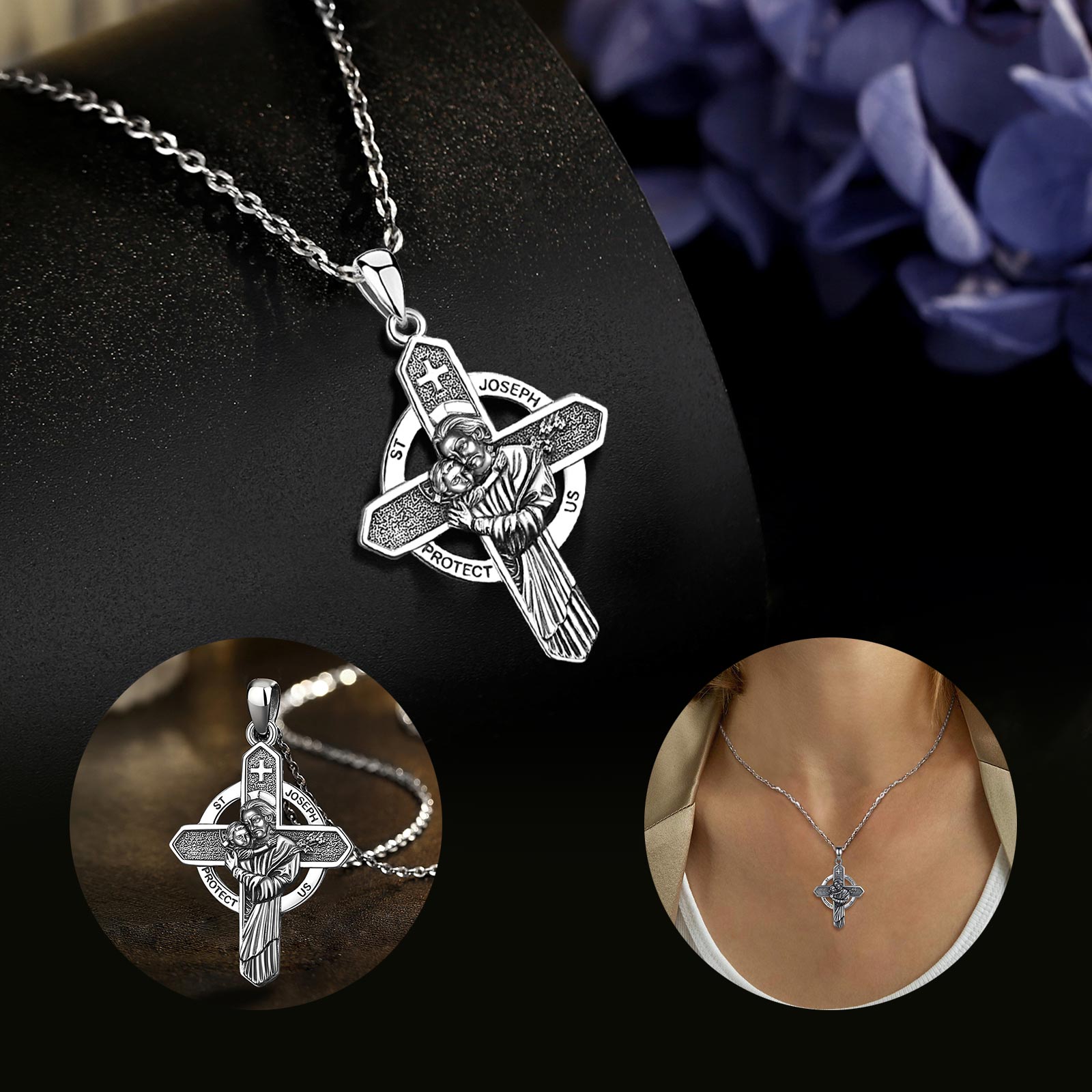 สร้อยคอเงินแท้ 925 ยูโดรา รูปน - 925 Sterling Silver Chain Necklace Men บทวิจารณ์และราคา